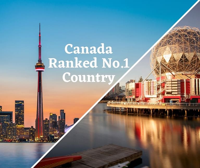 Canada Ranked No.1 Country in the World