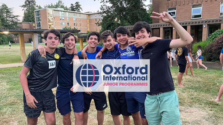 Learn English (and Soccer) with Oxford International Junior Programmes at One of the Top Public Universities in the World