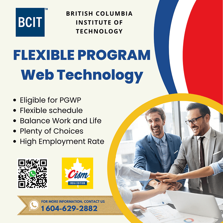BCIT Flexible Program allows you to work while studying